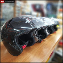 Livwat Open Face Helmet with Face Shield