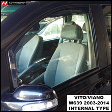 Mercedes Benz Vito/Viano Wind Deflectors