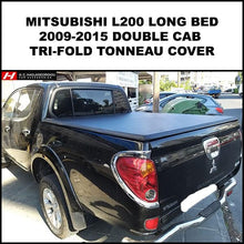 Mitsubishi L200 LONG BED BARBARIAN 2009-2015 Tri-Fold Tonneau Cover