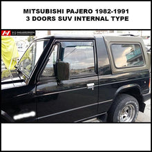 Mitsubishi Pajero Wind Deflectors