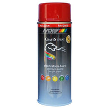 MoTip Crafts Red RAL-3002 Paint 400 ml