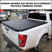 Nissan Navara D23 NP300 2015-Σήμερα Αναδιπλούμενος Μουσαμάς Tri-Fold 