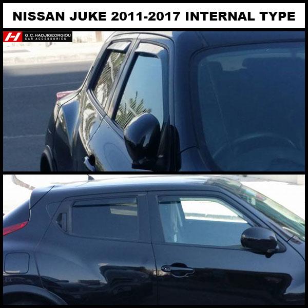 Nissan Juke Wind Deflectors Car Accessories G.C
