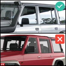 Nissan Patrol Y60 Wind Deflectors (Fits if mirrors are fitted on the door, not electrical)
