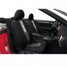 Sparco SPC1012 Universal Seat Covers, Black/Grey