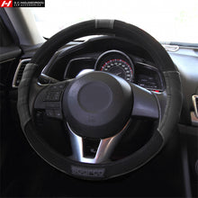 Sparco SPC1108BK Steering Wheel Cover L-Sport Black/Grey 38 cm