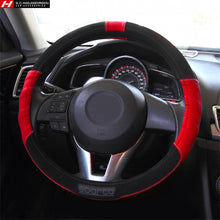 Sparco SPC1108RS Steering Wheel Cover L-Sport Black/Red 38 cm