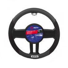 Sparco SPC1112BK Steering Wheel Cover Suede Red Stitching 38 cm