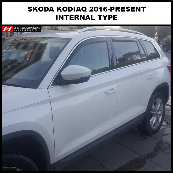 Skoda Kodiaq Wind Deflectors Car Accessories G.C