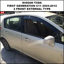 Nissan Tiida Front Wind Deflectors