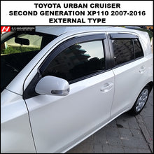 Toyota Urban Cruiser Wind Deflectors