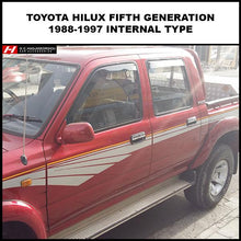 Toyota Hilux Wind Deflectors