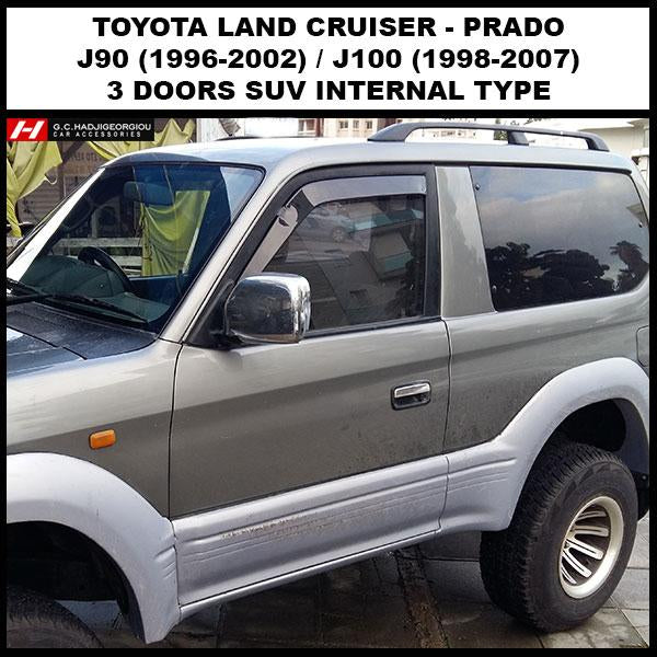 Toyota Land Cruiser Prado Wind Deflectors G.C