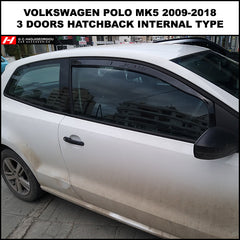 Vw polo shop mk6 wind deflectors