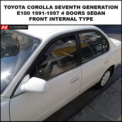 Toyota Corolla Wind Deflectors - G.C.Hadjigeorgiou Car Accessories
