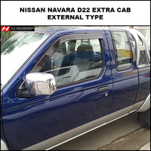 Nissan Navara/Frontier Wind Deflectors